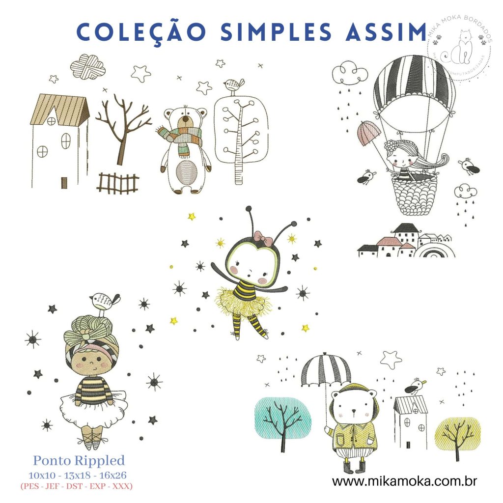 Coleção Simples Assim - Mika Moka