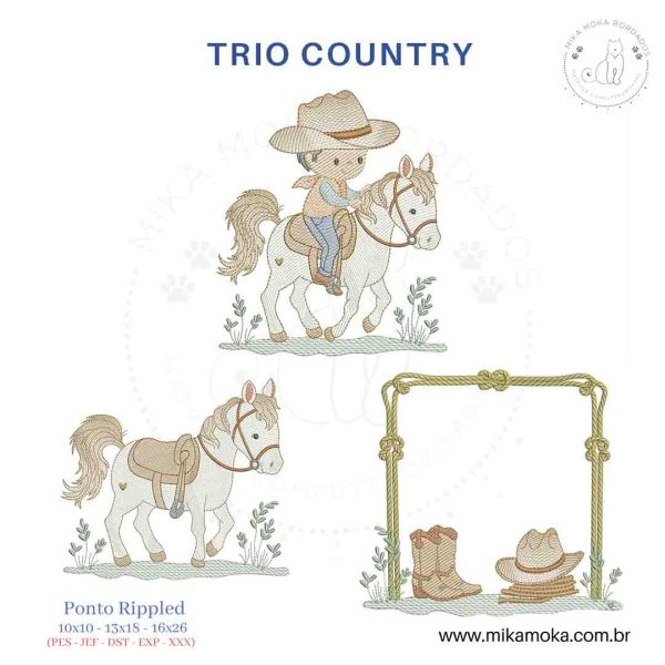 Combo Country Menino e Menina - Imagem 3