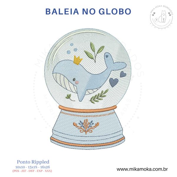 Globo de Neve de Baleia - Imagem 2