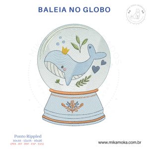 Globo de Neve de Baleia