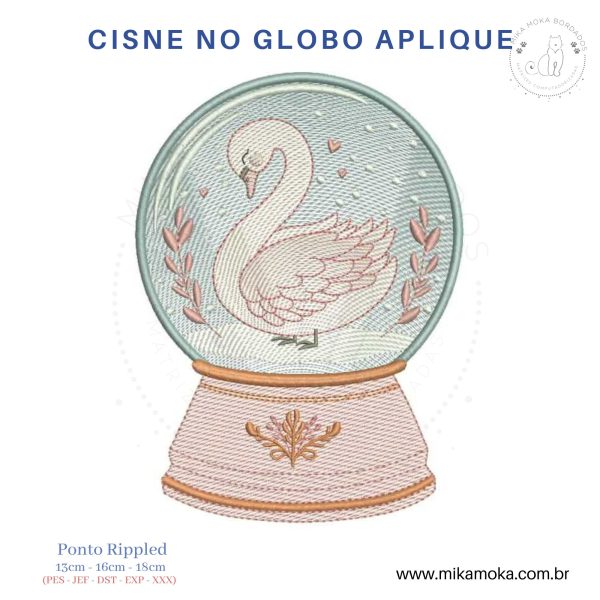 Globo de Neve de Cisne - Imagem 2