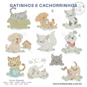 Coleção Gatinhos e Cachorrinhos