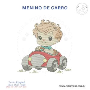 Menino no Carro