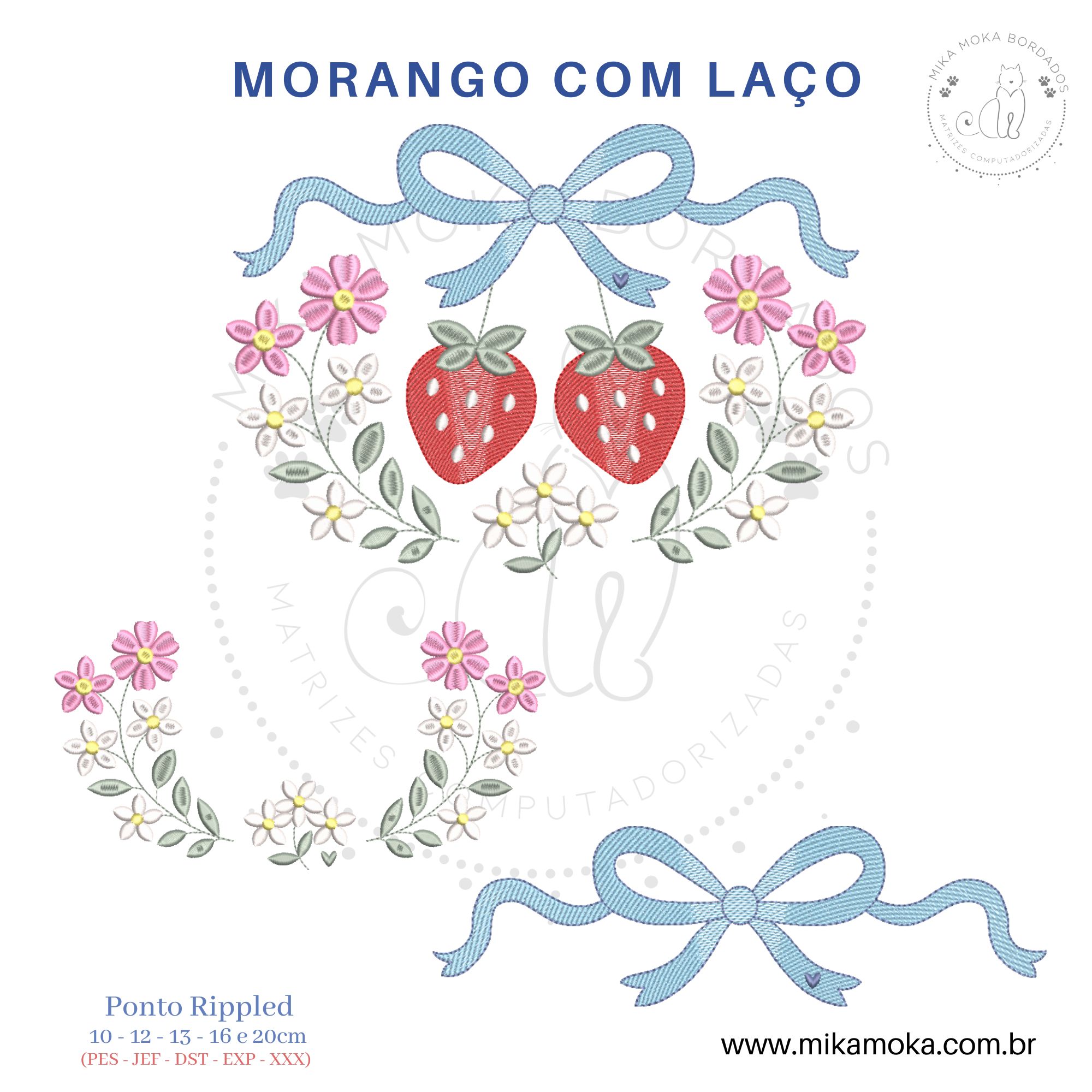 Morango com Laço