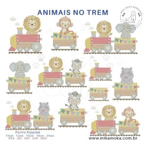 Coleção Animais no Trem