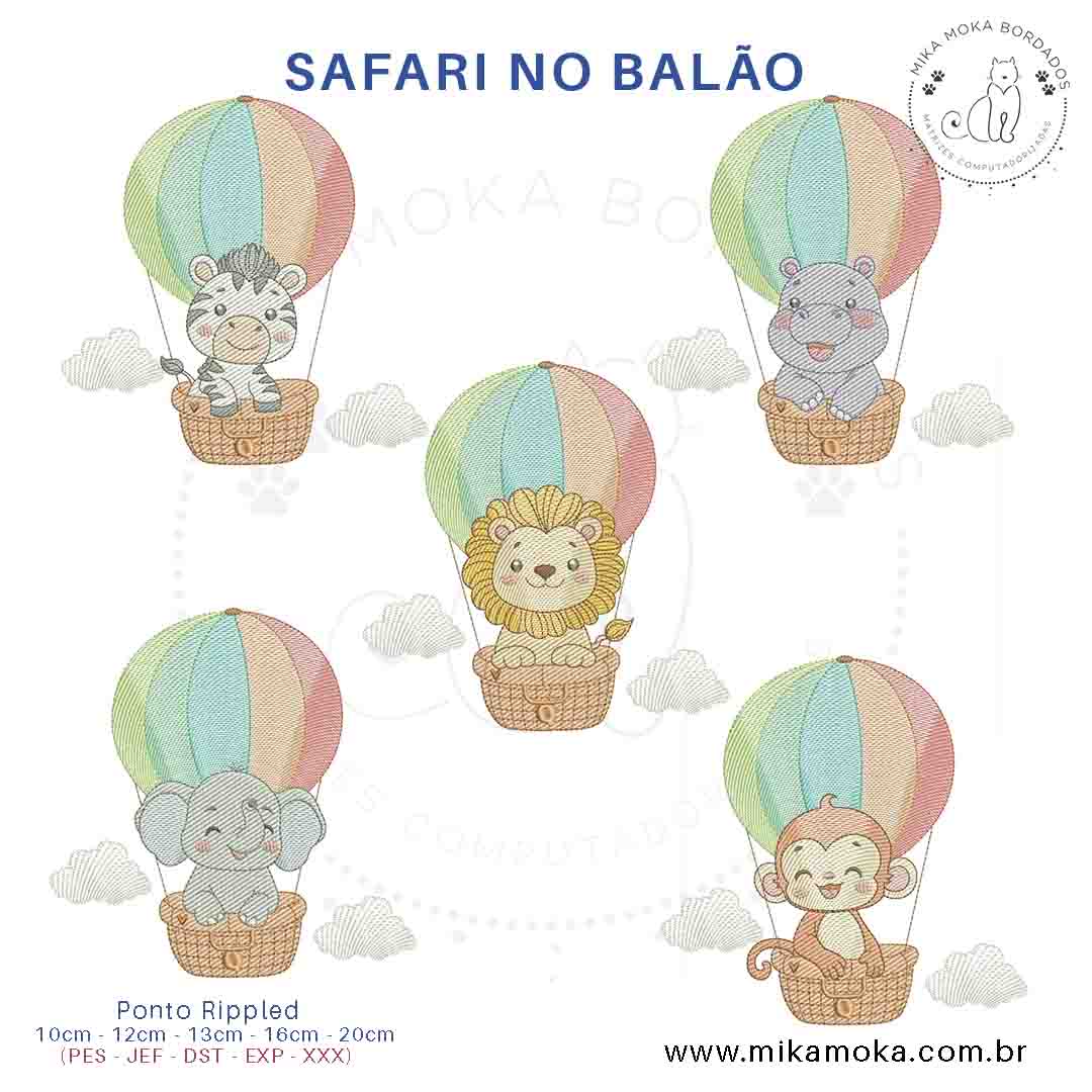 Coleção Safari no Balão